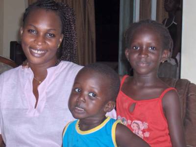 ndimo et  c   deux    enfants   aicha  & moustaphe